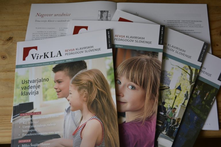 Virkla - Magazin der slowenische Klavierpädagogen